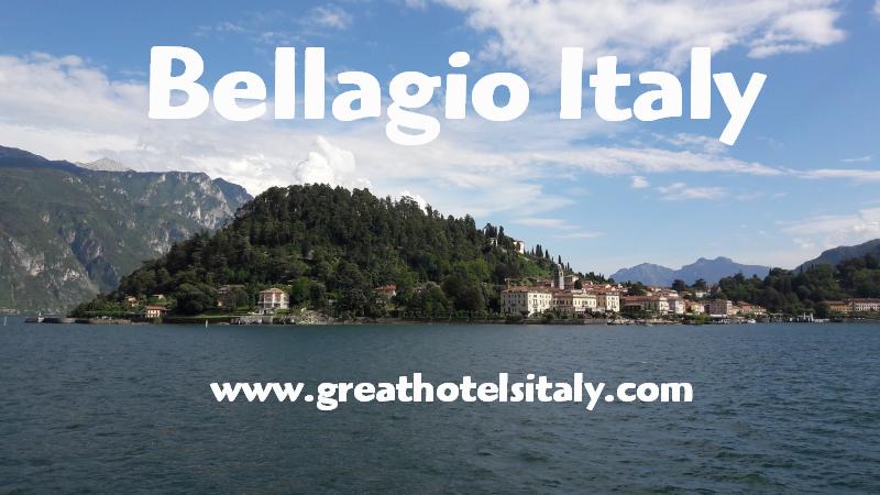 Bellagio is still referred to as most beautiful village in Italy.